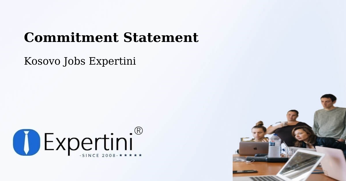 Corporate Commitment – Dobrčane - Kosovo Jobs Expertini